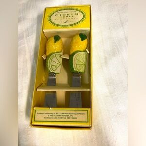 William Sonoma 2002 citrus grove 2 set spreader